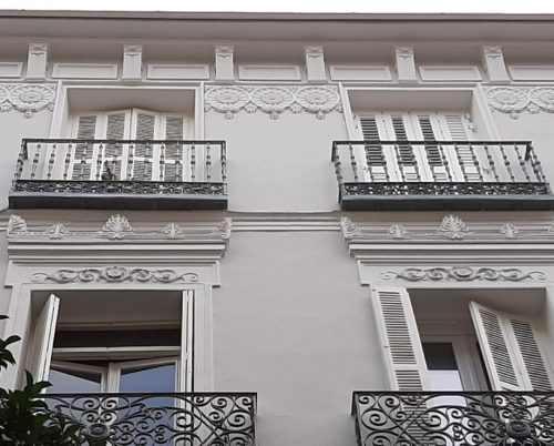 Reforma integral de fachada en Madrid
