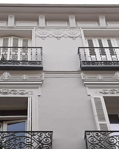 Reforma integral de fachada en Madrid